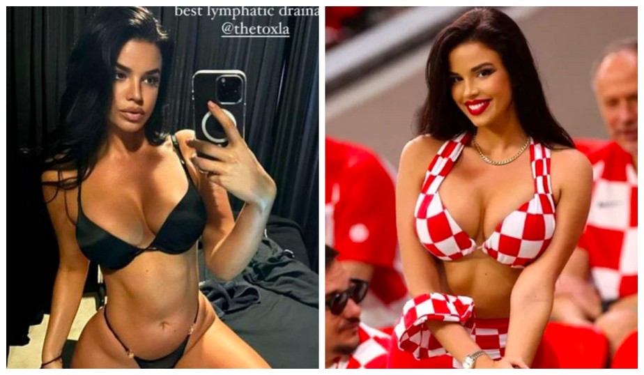 Musa da Croácia na Copa arranca suspiros dos fãs ao posar de lingerie