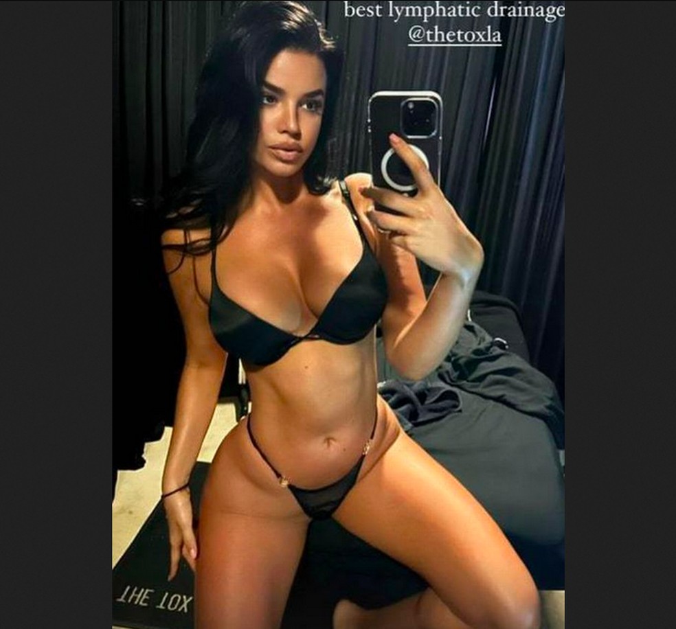 Musa da Croácia na Copa arranca suspiros dos fãs ao posar de lingerie
