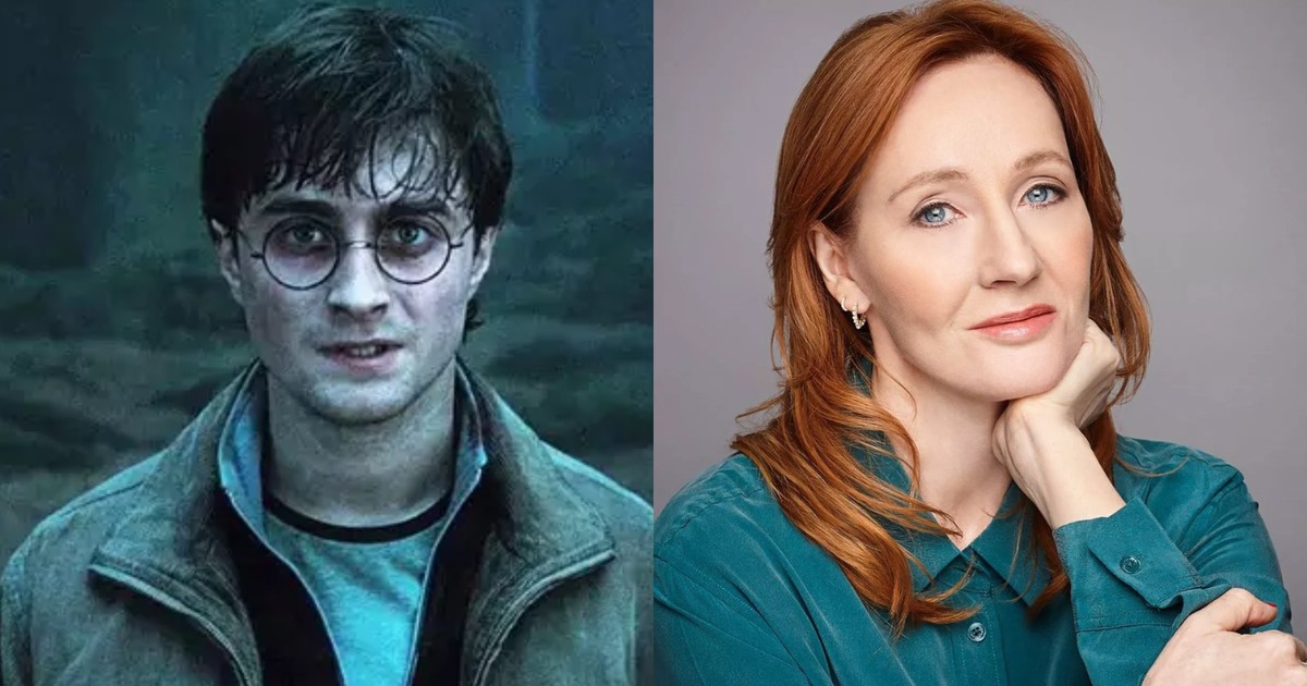 Beautiful Jk Rowling E Daniel Radcliffe Scene for Desktop