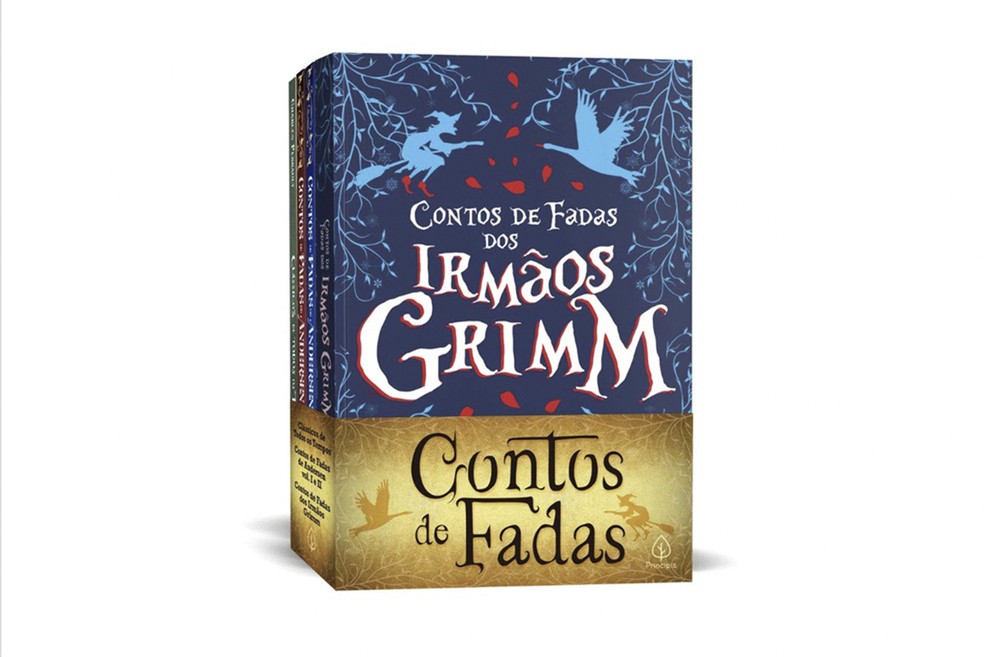 O Box "Contos de Fadas dos Irmãos Grimm" apresentam elementos do folclore alemão, dinamarquês e francês — Foto: Reprodução/Amazon