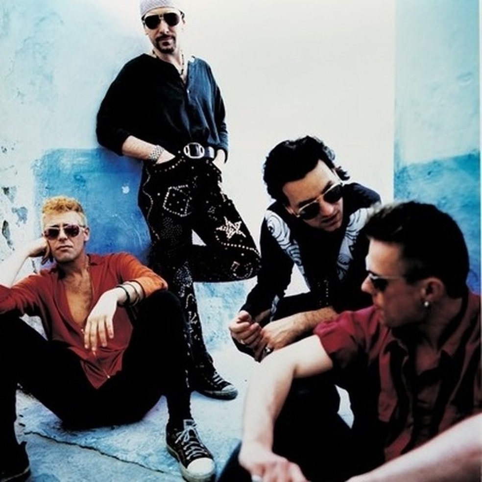 A banda irlandesa U2 — Foto: reprodução/Instagram