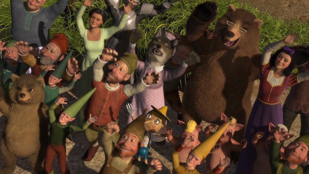 Cena de 'Shrek' — Foto: divulgação