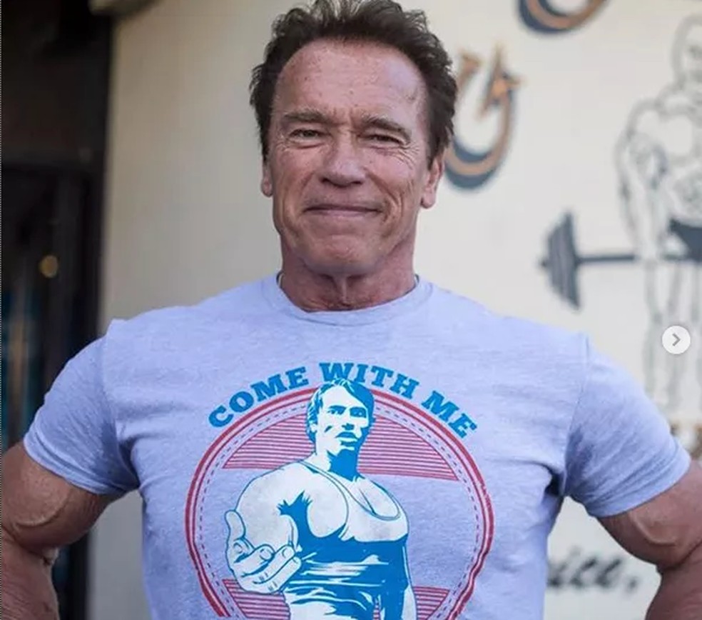 O ator Arnold Schwarzenegger — Foto: Instagram