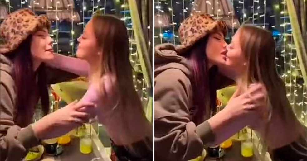 Influencers so detidas pela polcia russa e obrigadas a pedir desculpas  por beijo dado em pblico e postado nas redes | Celebridades | Monet
