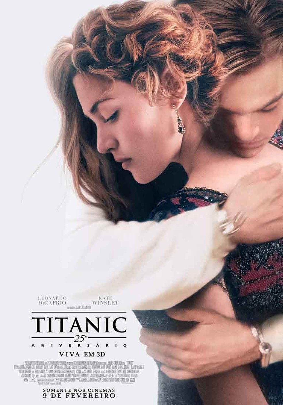 Pôster do relançamento de Titanic nos cinemas em 2023 — Foto: Divulgação