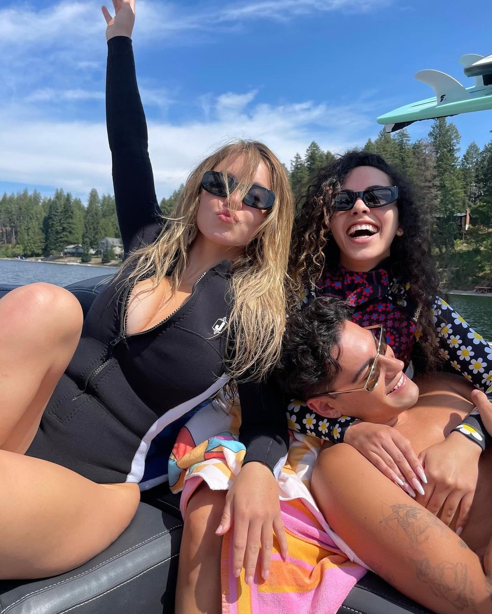 Sydney Sweeney mostra álbum de rolê com amigos — Foto: Reprodução/Instagram