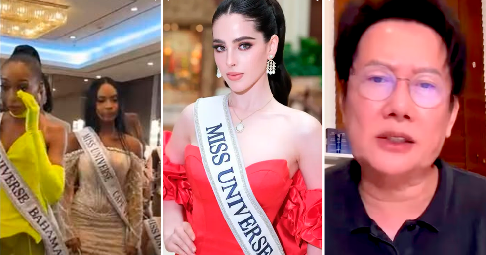 Participantes do Miss Universo se revoltam com desrespeito de organizador do evento com representante do México — Foto: reprodução