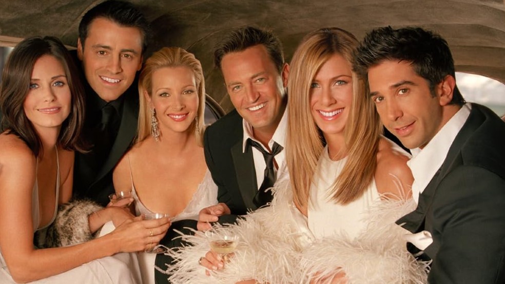 Os protagonistas da série 'Friends' (1994-2004) — Foto: Divulgação