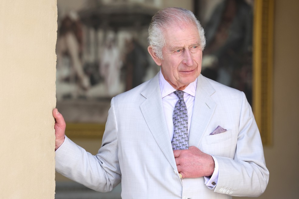 O Rei Charles III — Foto: Getty Images