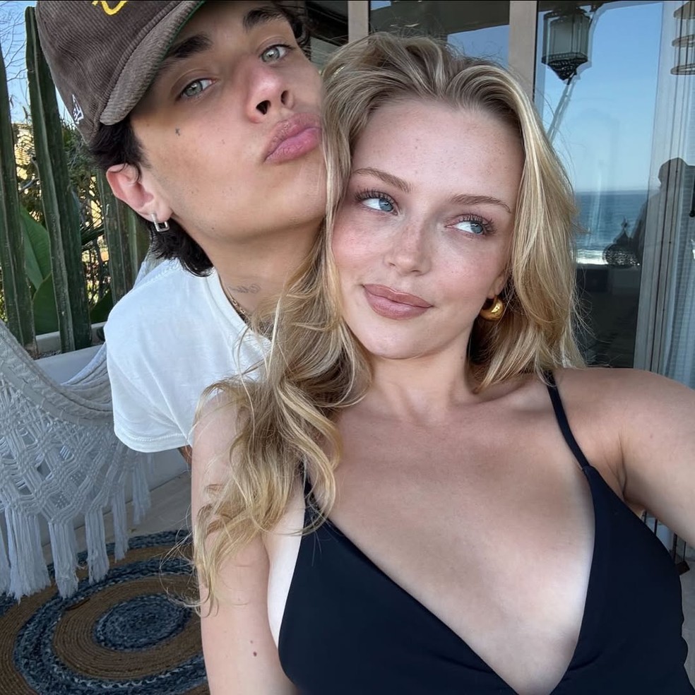 Landon Barker e a namorada Skyla Sanders — Foto: reprodução/Instagram