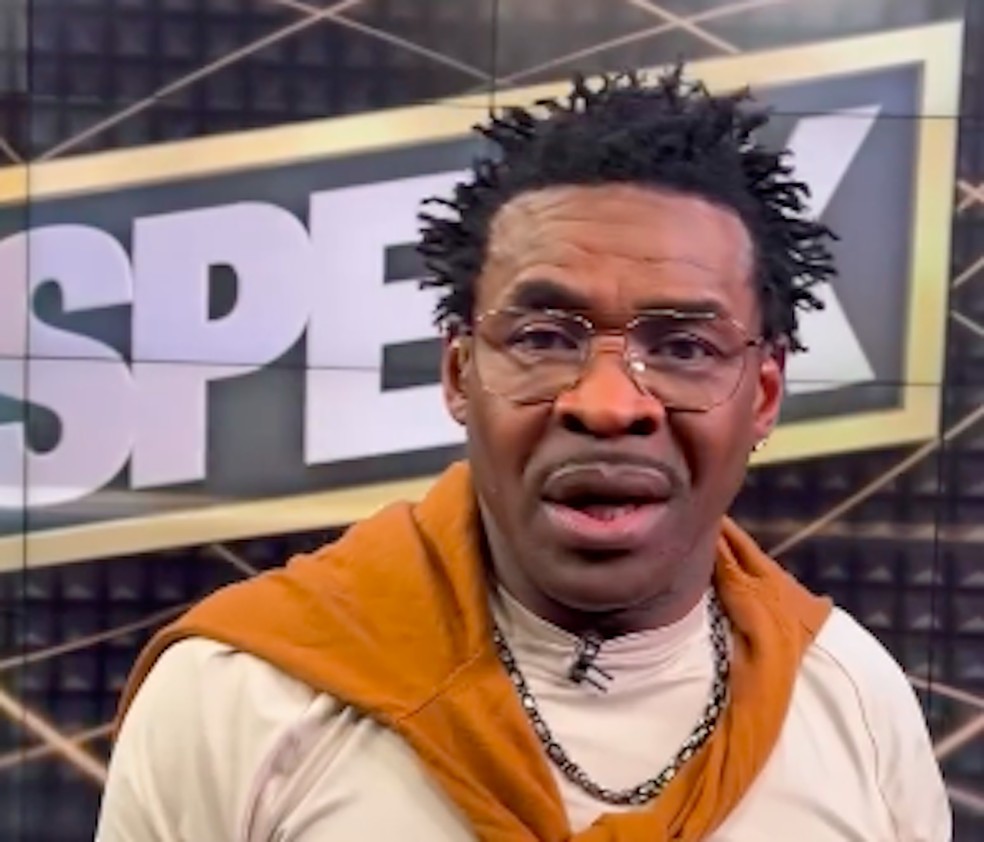 O ex-jogador de futebol americano e comentarista esportivo Michael Irvin — Foto: Instagram