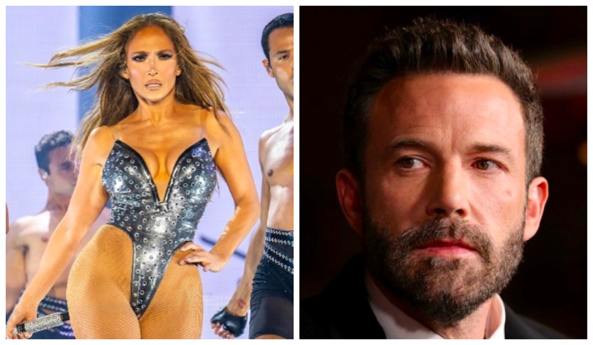 Jennifer Lopez diz que gosta de 'pegada forte' e dá alfinetada em Ben Affleck em nova música durante show