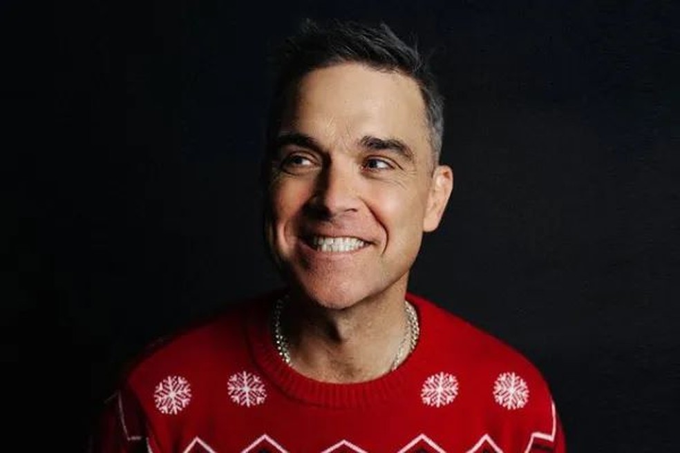 O cantor britânico Robbie Williams — Foto: Reprodução/Instagram