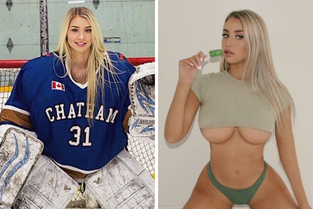 Former Canadian ice hockey goalie succeeds on social networks with sexy photos |  sports