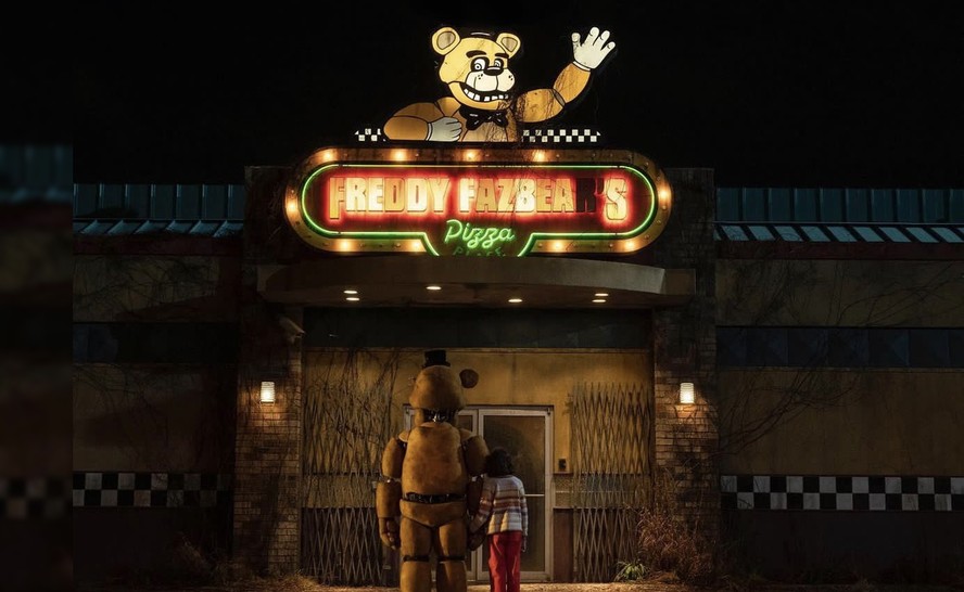 Fotos de Five Nights at Freddy's revelam bastidores de Freddy