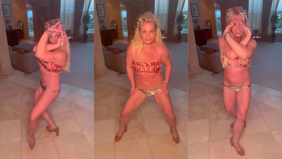 Fãs veem 'mensagem secreta' em novo vídeo de Britney Spears — Foto: reprodução/instagram