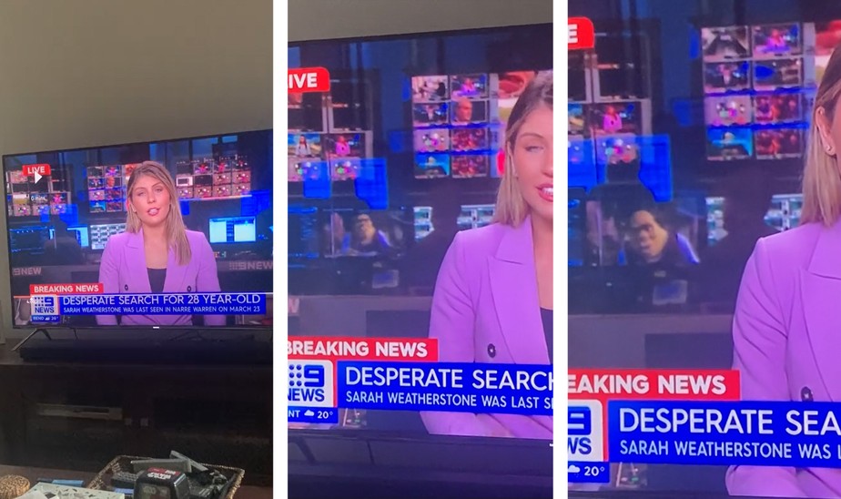 Jornalista é flagrado assistindo a 'Shrek' na redação durante boletim sobre mulher desaparecida