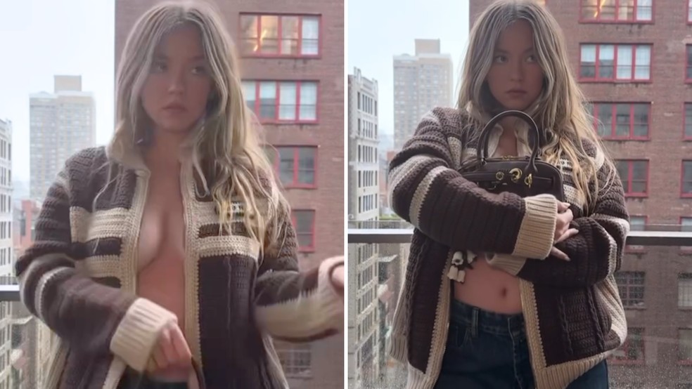Sydney Sweeney sensualiza em novo post — Foto: Reprodução/Instagram