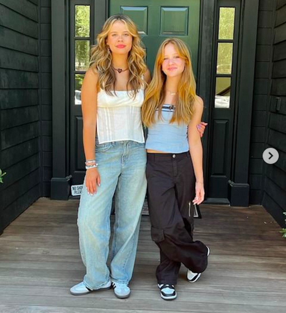 As filhas da atriz Jessica Alba — Foto: Instagram