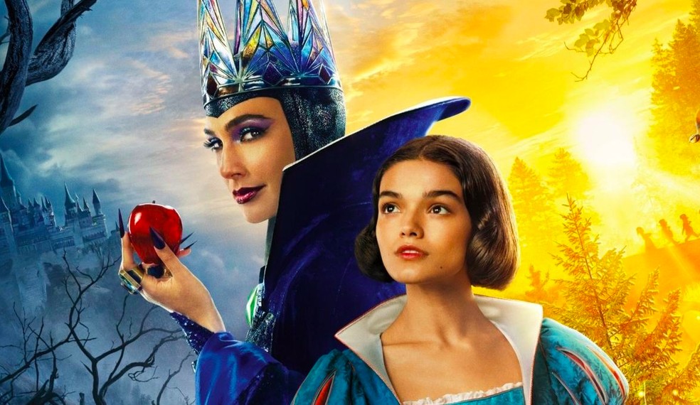 Gal Gadot e Rachel Zegler em material de divulgação de Branca de Neve (2025) — Foto: Divulgação