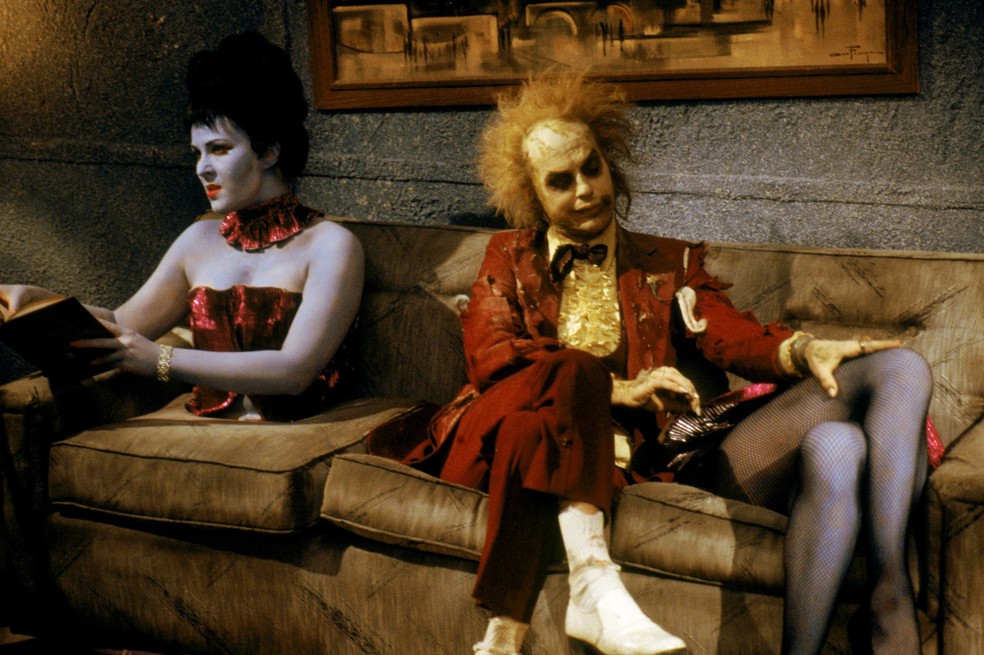 Cena de 'Os Fantasmas Se Divertem', com Michael Keaton. — Foto: Divulgação