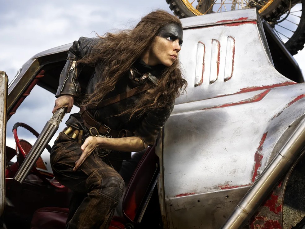 Anya Taylor-Joy em 'Furiosa: Uma Saga Mad Max' — Foto: divulgação