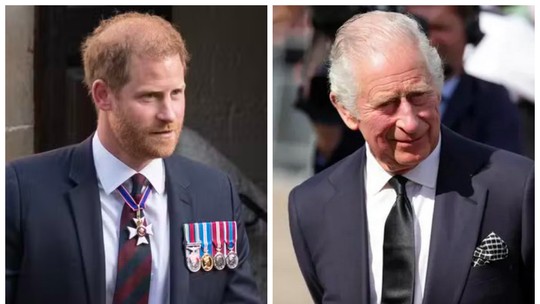 Família Real dá a entender que Harry se fez de vítima e não se encontrou com Charles porque não quis