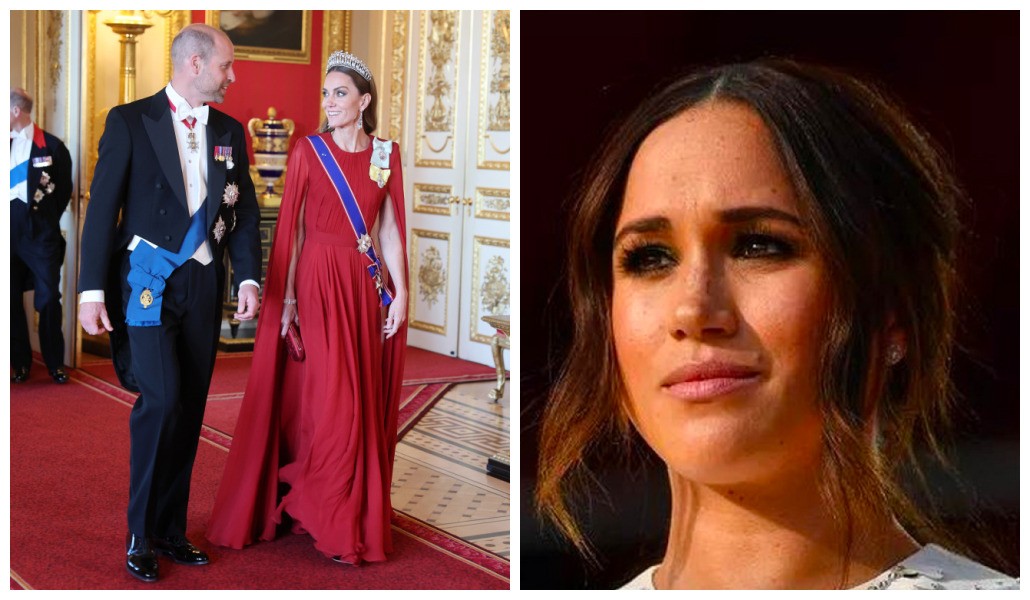 Kate Middleton rouba a cena em banquete de gala da Família Real com ...