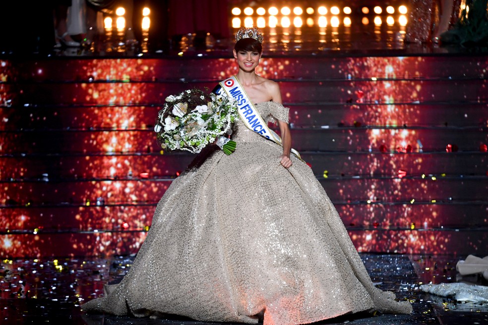 Eve Gilles, a Miss França 2024 — Foto: getty