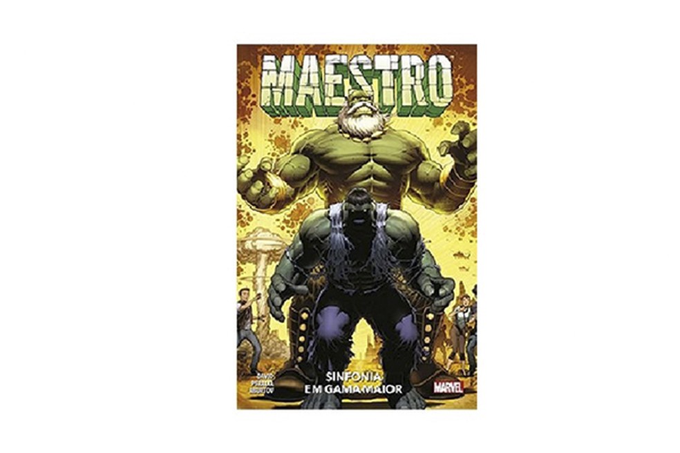 Capa da HQ "Hulk: Maestro" — Foto: Reprodução/Amazon