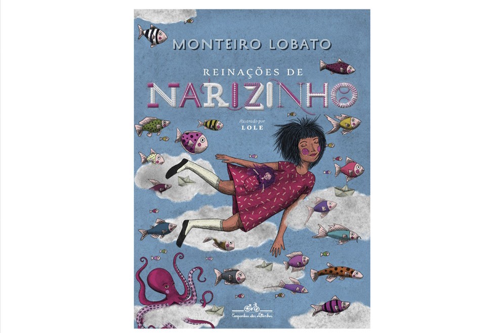 A obra "Reinações de Narizinho", um clássico da literatura infantil brasileira, reúne histórias escritas por Monteiro Lobato em 1920 — Foto: Reprodução/Amazon