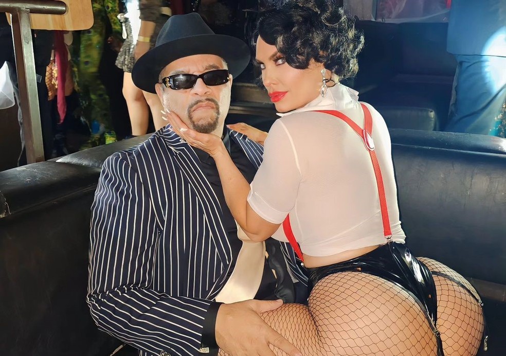 Ice-T e Coco Austin — Foto: Reprodução/Instagram