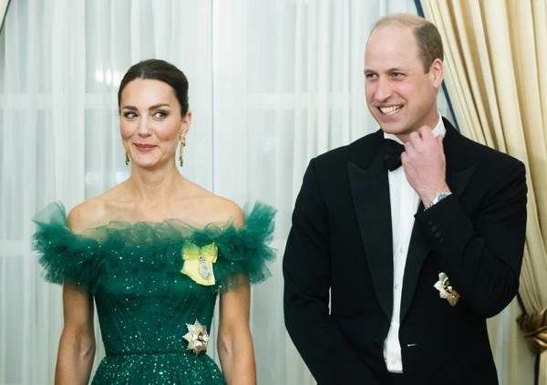 A Princesa Kate Middleton e o Príncipe William — Foto: Getty Images