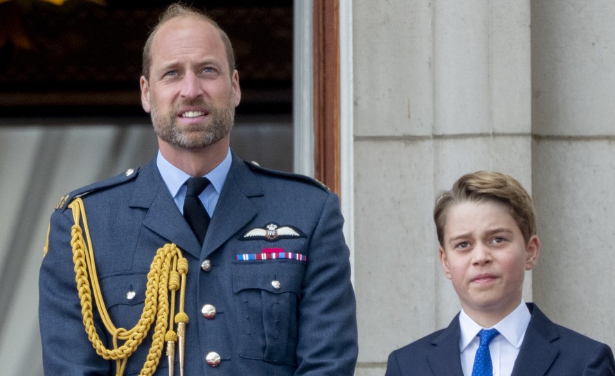 William faz raro comentário sobre desempenho de George, seu filho mais ...