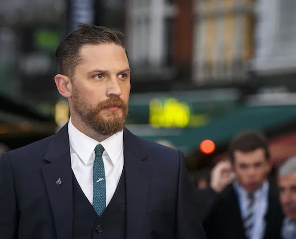 O ator Tom Hardy — Foto: Getty Images