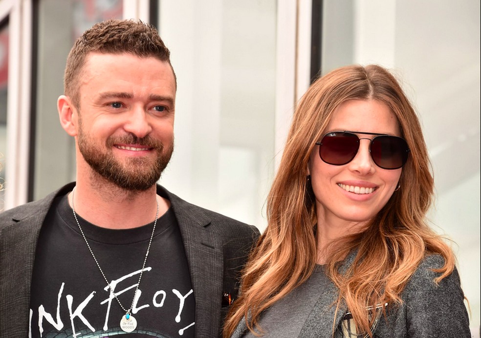 Justin Timberlake e Jessica Biel — Foto: Getty Images