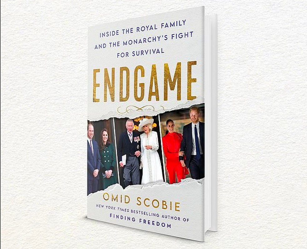 O novo livro de Omid Scobie sobre a realeza britânica — Foto: Divulgação