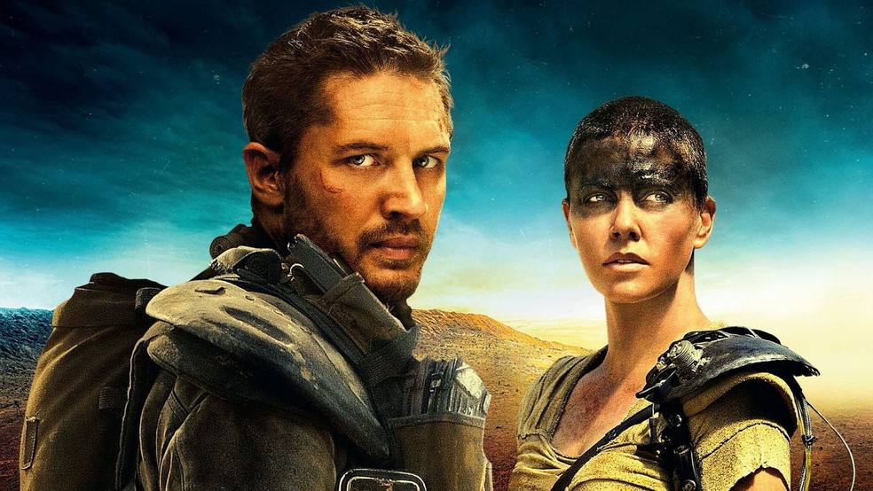 Tom Hardy e Charlize Theron em 'Mad Max: Estrada da Fúria' — Foto: Reprodução