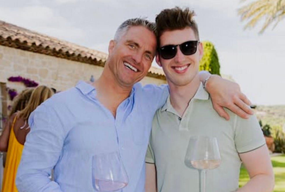 Ralf Schumacher e David Schumacher — Foto: Instagram