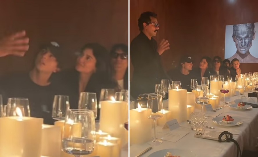 Kylie Jenner e Timothée Chalamet em jantar durante a New York Fashion Week