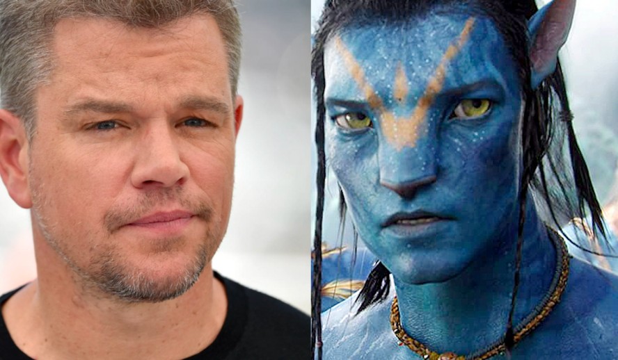 Matt Damon era a grande aposta do cineasta James Cameron para o papel principal de Avatar (2009)