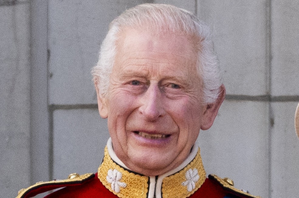 Charles III em evento da Família Real — Foto: Getty Images