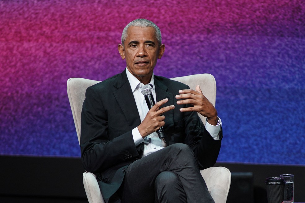 O ex-presidente norte-americano Barack Obama — Foto: Getty Images