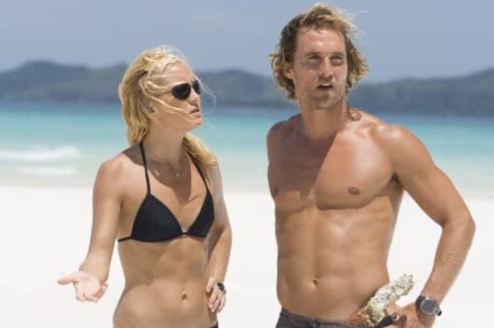 Matthew McConaughey e Kate Hudson em ‘Um Amor de Tesouro’ (2008) — Foto: Reprodução
