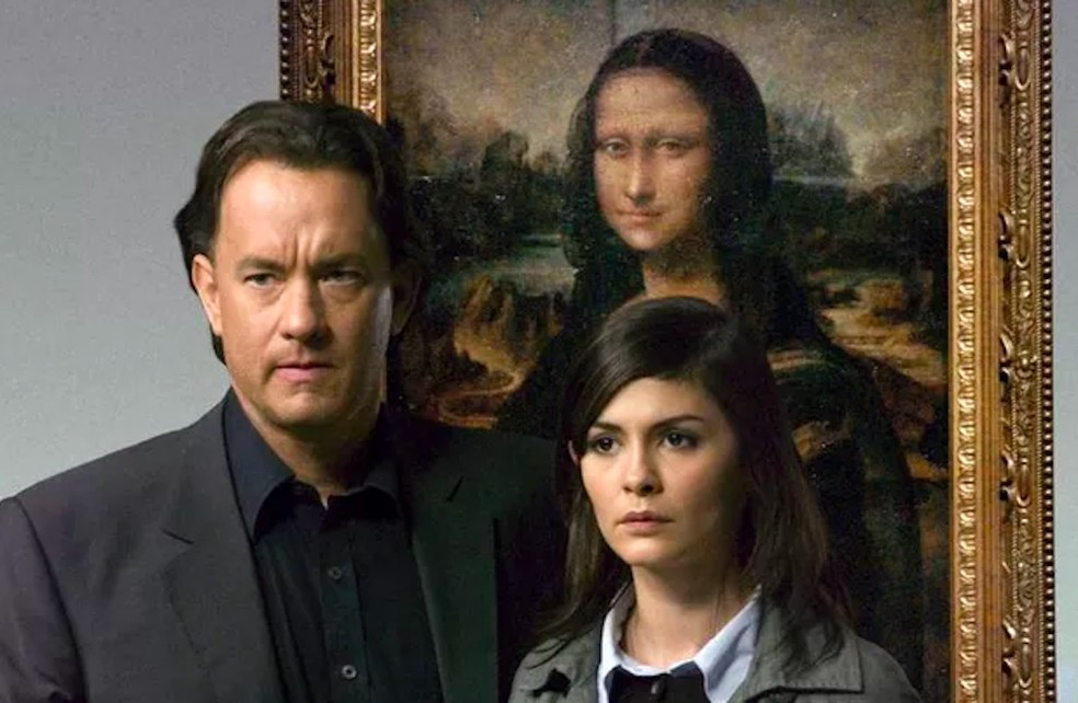 Tom Hanks em cena de O Código Da Vinci (2006) — Foto: Reprodução
