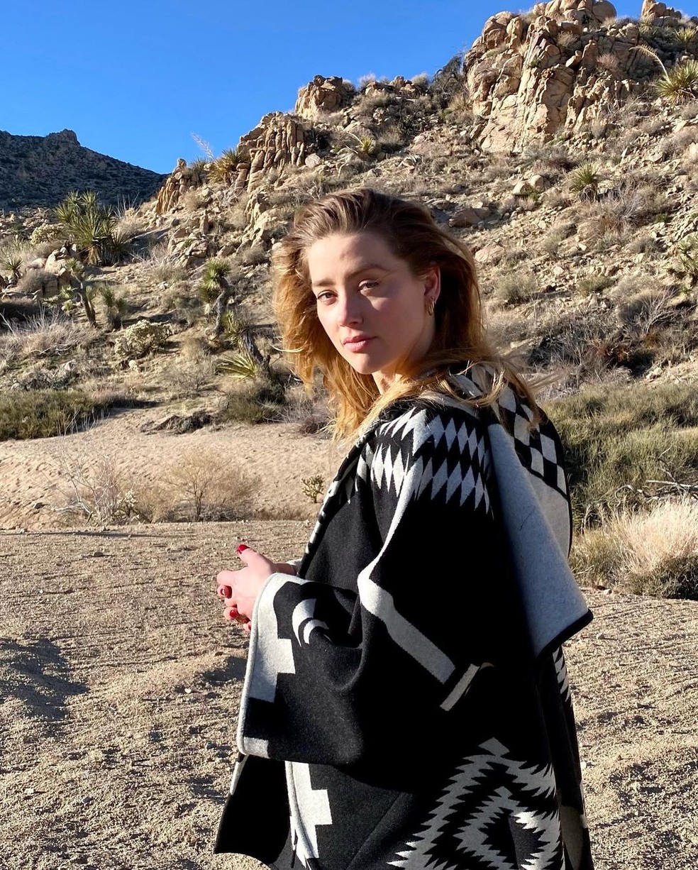 Amber Heard — Foto: Reprodução/Instagram