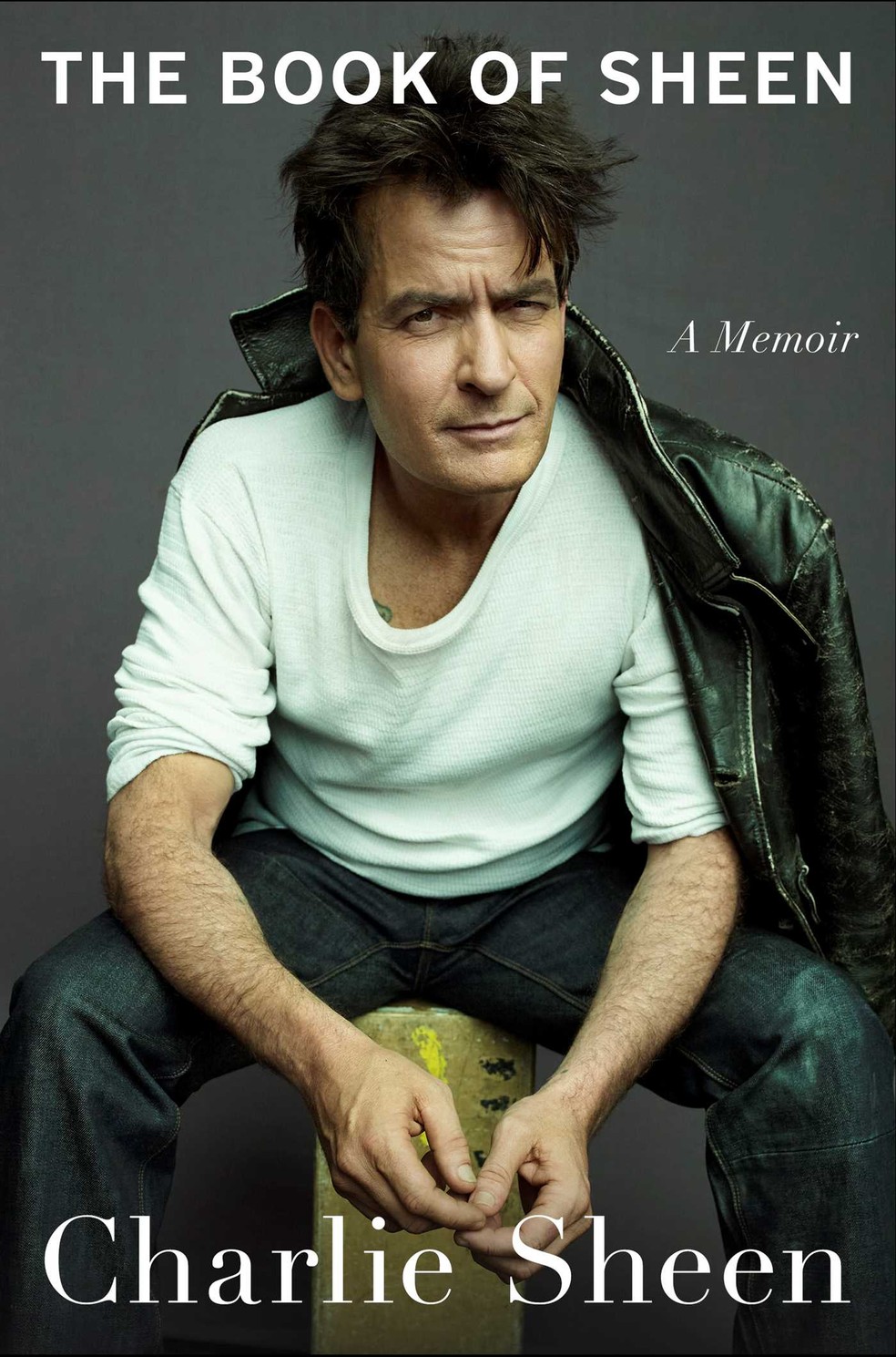 A capa do livro de memórias de Charlie Sheen — Foto: Divulgação