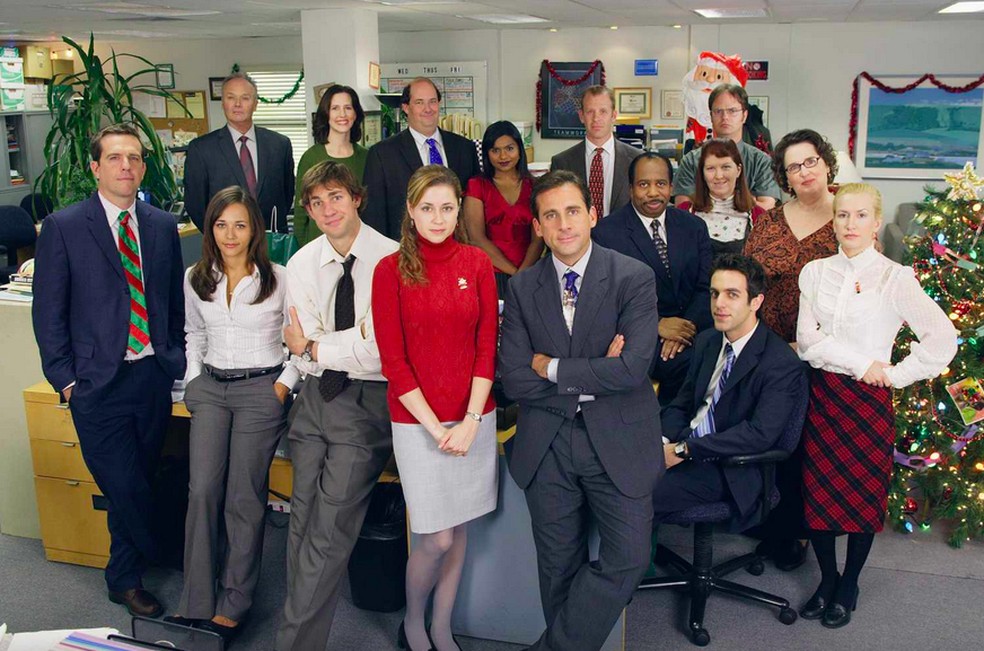 O elenco da série The Office — Foto: Reprodução
