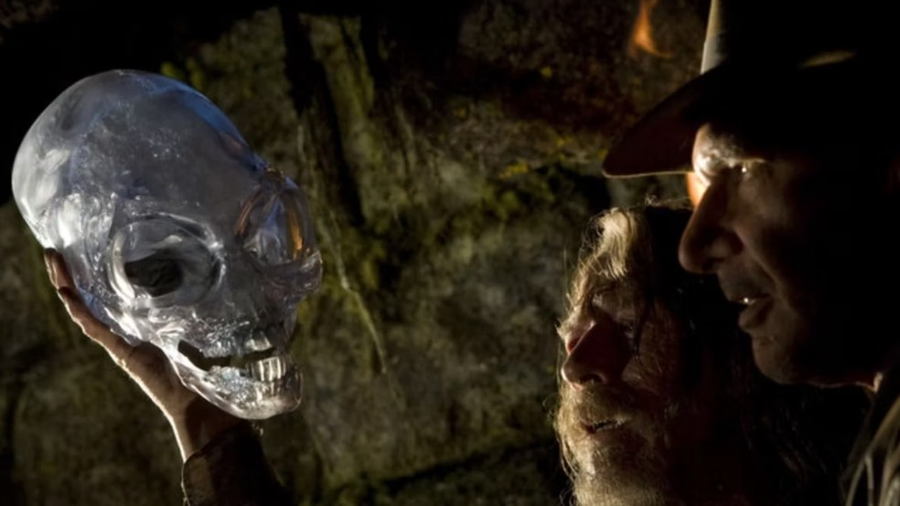Caveira de cristal — Foto: Reprodução