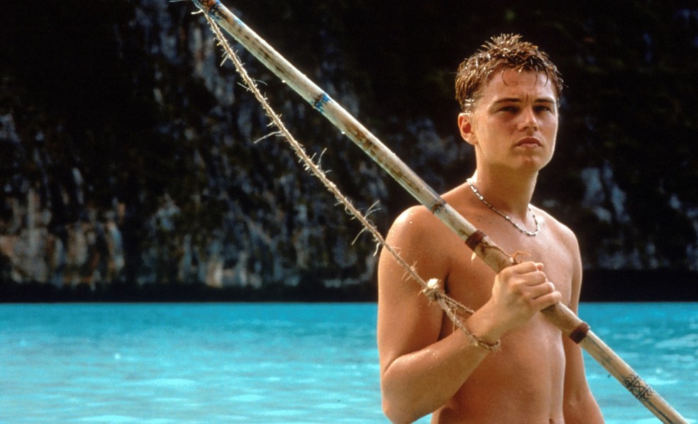 O ator Leonardo DiCaprio no filme A Praia (2000) — Foto: Divulgação
